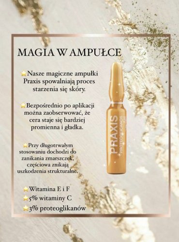 Magiczne Ampułki Praxis Classics Proteoglicanos 24 szt.