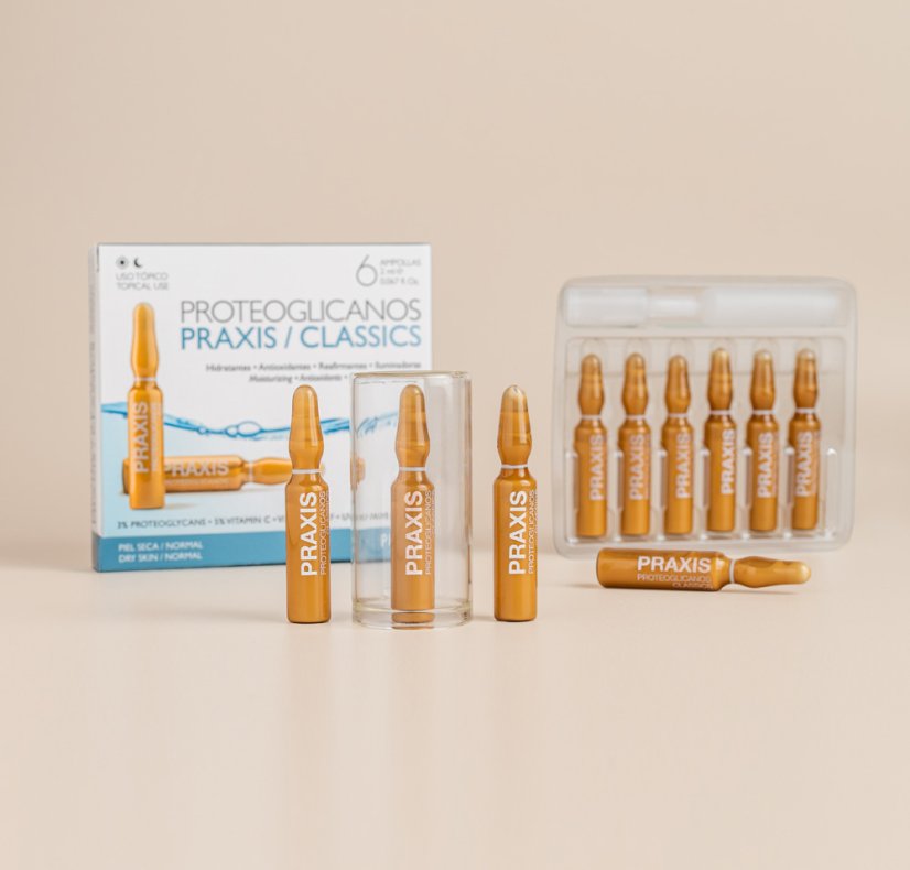 Magiczne ampułki Praxis Classics Proteoglicanos 6 szt.